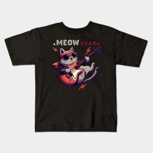 Meow star Kids T-Shirt